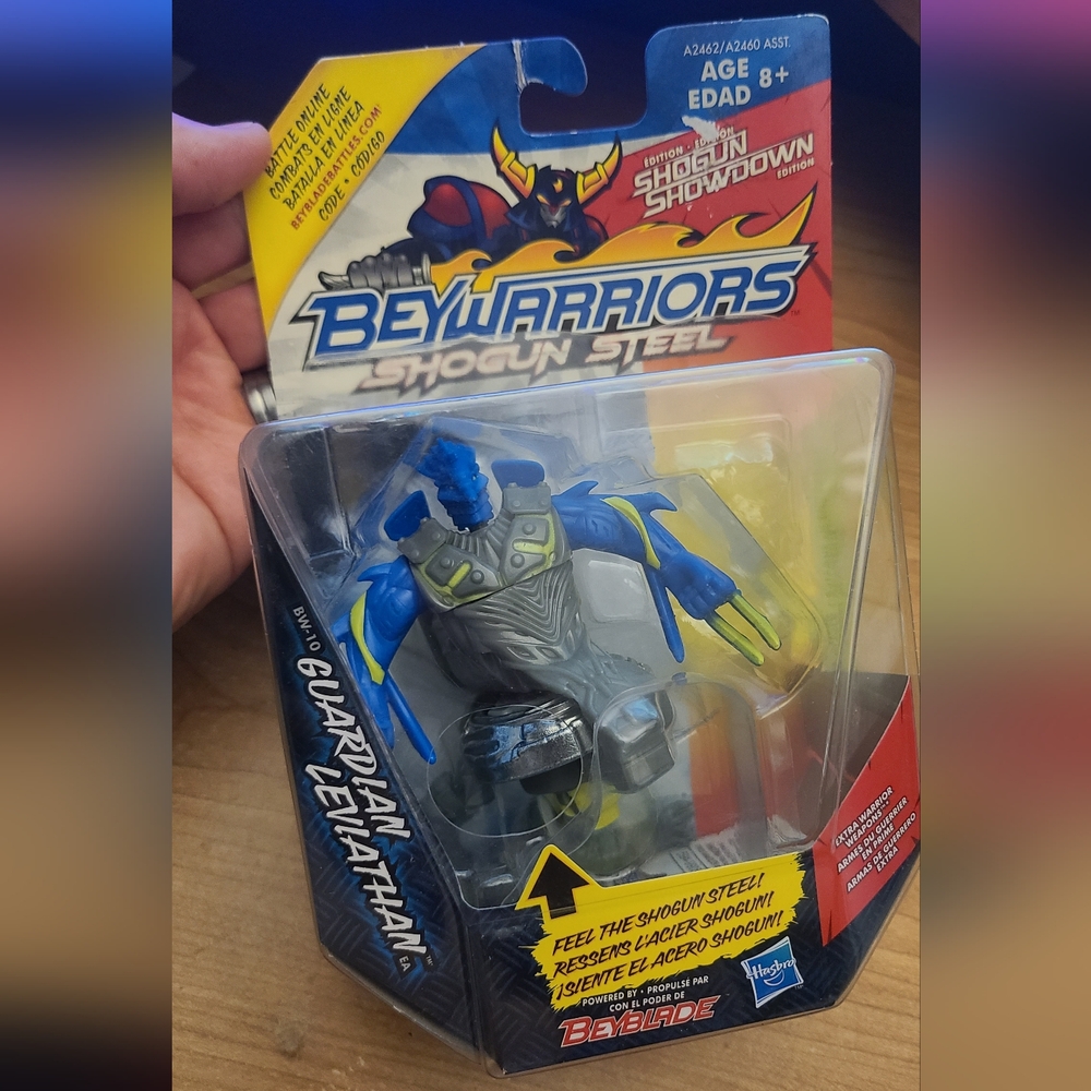 BeyWarriors Shogun Steel Blue Action Figure